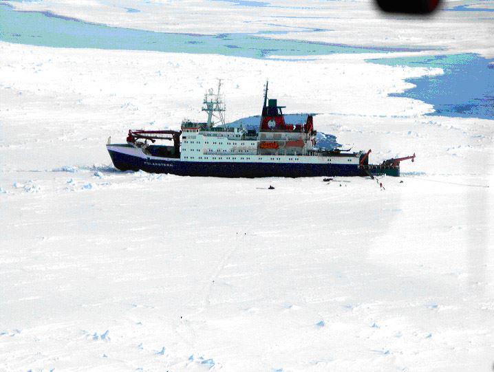 Das Forschungsschiff Polarstern